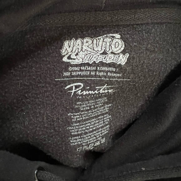 Primitive x Naruto Black Hoodie, size M - Picture 4 of 4